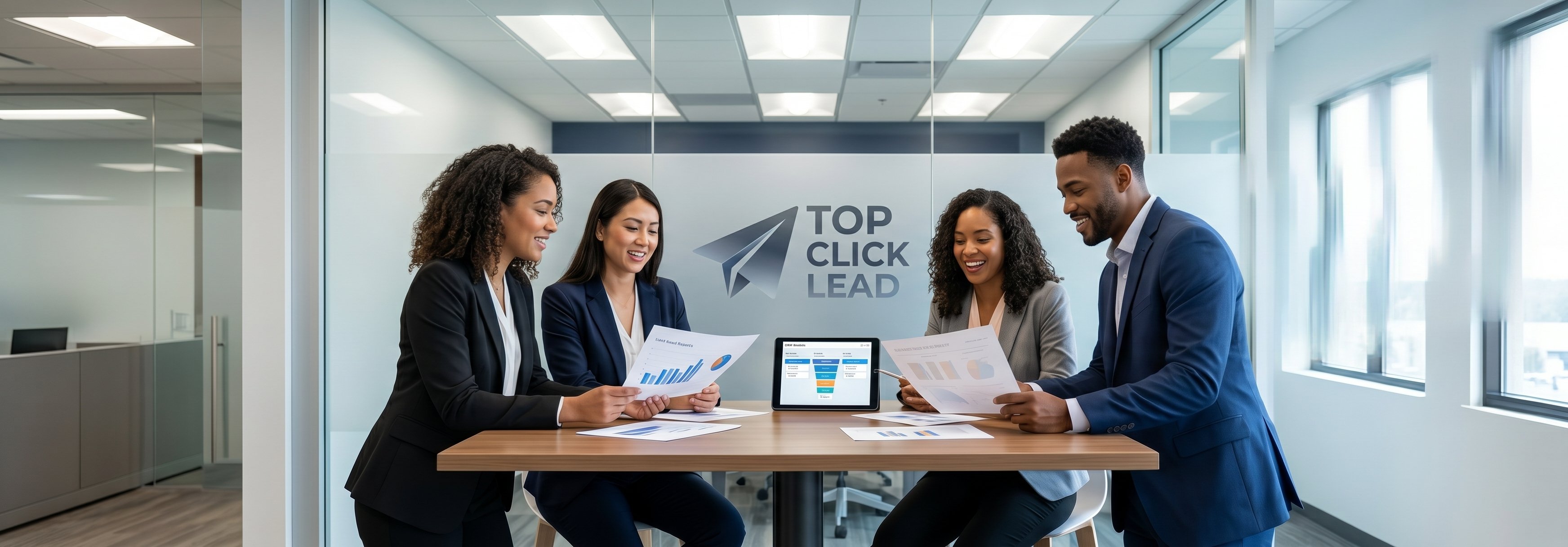 B2B sales team