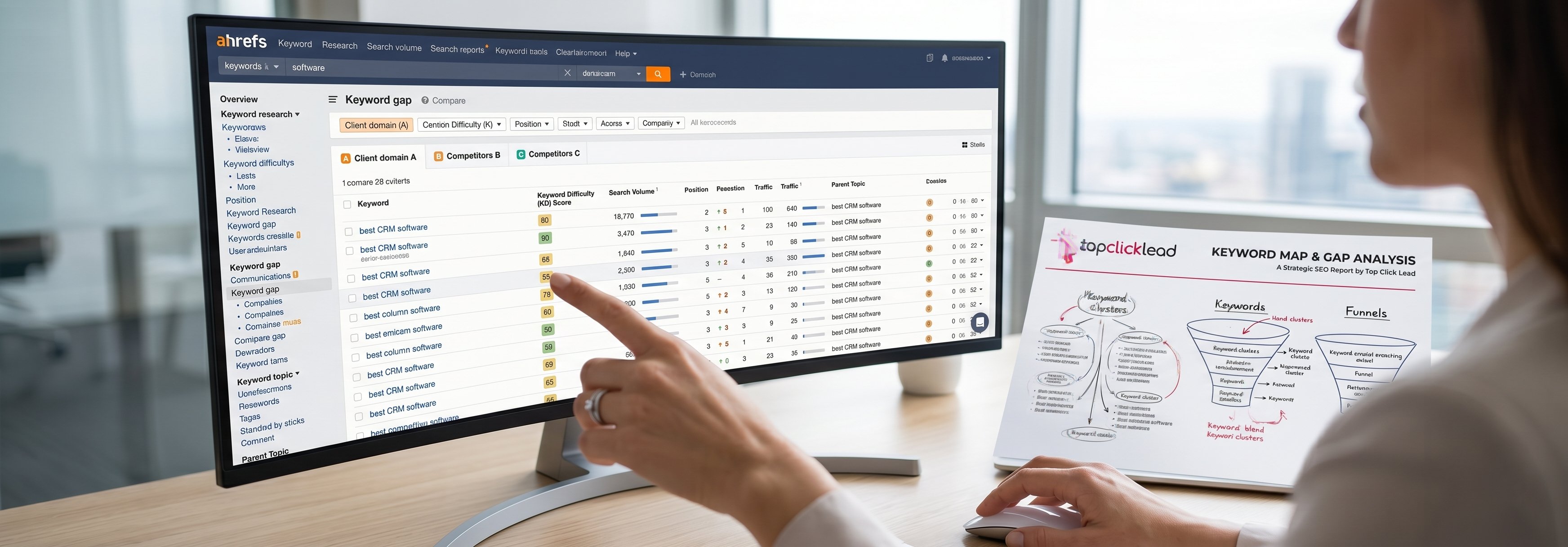 SEO keyword research and strategy